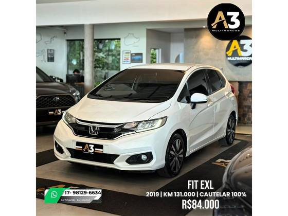 HONDA FIT 1.5 EXL 16V FLEX 4P AUTOMÁTICO